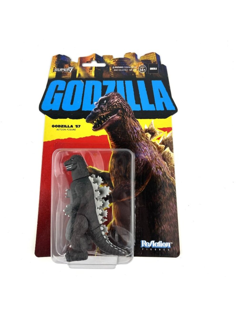 Godzilla 1957 Super7 ReAction 3 Toed Action Figure Wave 1 '57